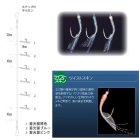 他の写真1: ハヤブサ 実戦サビキ ツイストケイムラレインボー SS021 6本鈎1セット 11号 (ハリス 3号) 【10点セット】