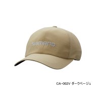 ≪'23年3月新商品！≫ シマノ シンセティック キャップ CA-002V ダークベージュ Sサイズ [3月発売予定/ご予約受付中]