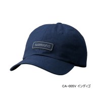 ≪'23年3月新商品！≫ シマノ コットンキャップ CA-005V インディゴ Lサイズ [3月発売予定/ご予約受付中]