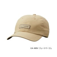 ≪'23年3月新商品！≫ シマノ コットンキャップ CA-005V ジュートベージュ Sサイズ [3月発売予定/ご予約受付中]