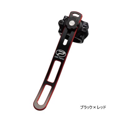 画像1: ≪'24年5月新商品！≫ PROX タモホルダースリムボディV3 PX8742KR ブラック×レッド