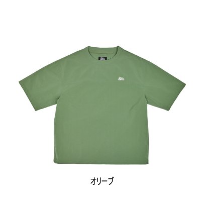 画像1: ≪'24年7月新商品！≫ アブガルシア ウォーターレジスタント フィッシングTシャツ オリーブ Lサイズ 【返品不可】