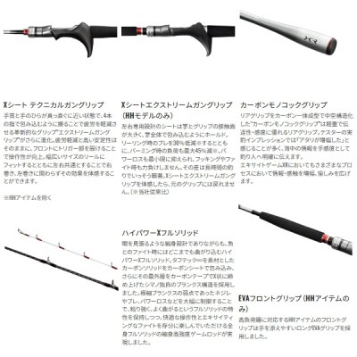 画像3: ≪'24年8月新商品！≫ シマノ '24 エキサイトゲーム XR 73MH195 〔仕舞寸法 148.3cm〕 【保証書付き】 [8月発売予定/ご予約受付中] 【大型商品1/代引不可】