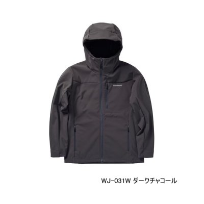 画像1: ≪'24年9月新商品！≫ シマノ オプティマル ジャケット フーディ WJ-031W ダークチャコール Mサイズ [9月発売予定/ご予約受付中]