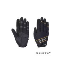 ≪'24年10月新商品！≫ シマノ 05 オシア タイタニューム・アルファ グローブ GL-010X ブラック Sサイズ [10月発売予定/ご予約受付中]