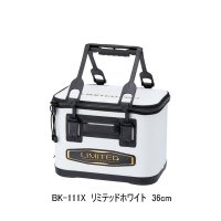 ≪'24年9月新商品！≫ シマノ バッカン リミテッドプロ BK-111X リミテッドホワイト 36cm [9月発売予定/ご予約受付中]