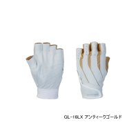 ≪'24年9月新商品！≫ シマノ 05 へら 本革 グローブ 左手用 GL-16LX アンティークゴールド Mサイズ [9月発売予定/ご予約受付中]