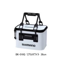 ≪'24年9月新商品！≫ シマノ バッカン EV BK-016Q リアルホワイト 36cm [9月発売予定/ご予約受付中]