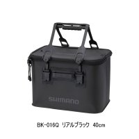 ≪'24年9月新商品！≫ シマノ バッカン EV BK-016Q リアルブラック 40cm [9月発売予定/ご予約受付中]