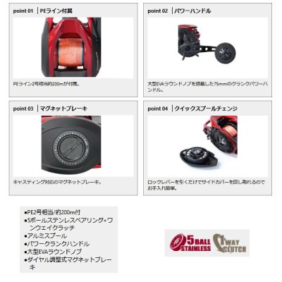 画像2: ≪'24年6月新商品！≫ PROX バルトムBCオクトパス2 VBCO2R200P2200 (右) 【小型商品】