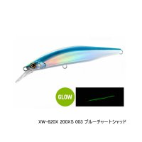 ≪'24年7月新商品！≫ シマノ コルトスナイパー ペグマ 200XS ジェットブースト XW-620X 003 ブルーチャートシャッド 200mm/170g 【小型商品】