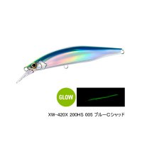 ≪'24年7月新商品！≫ シマノ コルトスナイパー ペグマ 200HS ジェットブースト XW-420X 005 ブルーCシャッド 200mm/120g 【小型商品】