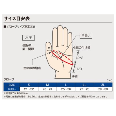 画像4: ≪'24年12月新商品！≫ がまかつ クロスベルトフィッシンググローブ(5本切) GM-7302 ブラック×レッド Lサイズ [12月発売予定/ご予約受付中]