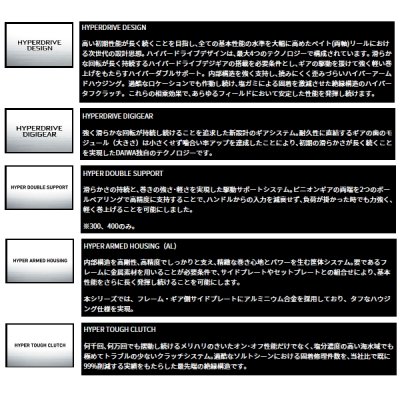 画像2: ≪'24年9月新商品！≫ ダイワ ソルティスト TW 400XHL(左) PE スペシャル 【小型商品】