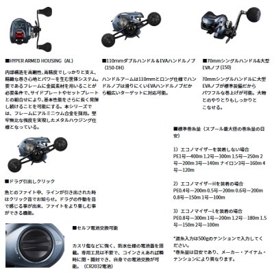 画像2: ≪'24年9月新商品！≫ ダイワ ライトゲーム RX IC 150(右)-DH 【小型商品】