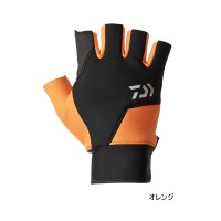 ≪'24年9月新商品！≫ ダイワ オールラウンド防寒グローブ 5本カット DG-7824W オレンジ Mサイズ