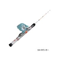 ≪'24年9月新商品！≫ PROX クリアロック丸穂先 CRMS45SSC ロッド(SS)+カウンター 〔仕舞寸法 25.5cm〕