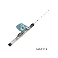 ≪'24年9月新商品！≫ PROX クリアロック丸穂先 CRMS45SSSC ロッド(SSS)+カウンター 〔仕舞寸法 25.5cm〕