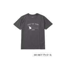 ≪'25年3月新商品！≫ シマノ サン プロテクション Tシャツ ショートスリーブ SH-061Y チャコール Sサイズ [3月発売予定/ご予約受付中]