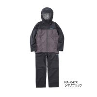 ≪'25年3月新商品！≫ シマノ 3レイヤー レインスーツ RA-047X シマノブラック WMサイズ [3月発売予定/ご予約受付中]