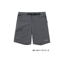 ≪'25年4月新商品！≫ シマノ コーデュラ(R) アクティブタフ ショーツ WP-061Y チャコール Mサイズ [4月発売予定/ご予約受付中]