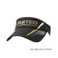 ≪'25年3月新商品！≫ シマノ リミテッド プロ ゴアテックス ウィンドストッパー サンバイザー CA-104Y リミテッドブラック Mサイズ [3月発売予定/ご予約受付中]