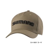 ≪'25年3月新商品！≫ シマノ スタンダードキャップ CA-060Y カーキ Sサイズ [3月発売予定/ご予約受付中]