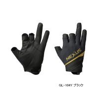 ≪'25年3月新商品！≫ シマノ ネクサス ストレッチグローブ 3 GL-104Y ブラック Mサイズ [3月発売予定/ご予約受付中]