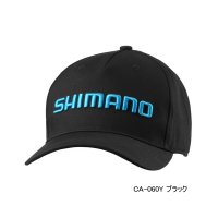 ≪'25年3月新商品！≫ シマノ スタンダードキャップ CA-060Y ブラック Sサイズ [3月発売予定/ご予約受付中]