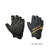 ≪'25年3月新商品！≫ シマノ ネクサス ストレッチグローブ 5 GL-105Y ブラック Mサイズ [3月発売予定/ご予約受付中]