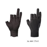 ≪'25年4月新商品！≫ シマノ 05 センシティブ グローブ 3 GL-006Y ブラック Mサイズ [4月発売予定/ご予約受付中]