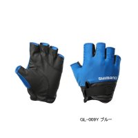 ≪'25年3月新商品！≫ シマノ 01 ベーシック グローブ 5 GL-009Y ブルー Mサイズ [3月発売予定/ご予約受付中]