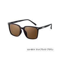 ≪'25年3月新商品！≫ シマノ ウェリントングラス01 UJ-051Y マットブラック/ブラウン [3月発売予定/ご予約受付中]