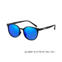 ≪'25年3月新商品！≫ シマノ ボストングラス01 UJ-053Y マットブラック/ブルーミラー [3月発売予定/ご予約受付中]