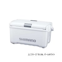 ≪'25年3月新商品！≫ シマノ ユニフリーズ TD ND-420Y パールホワイト 20L [3月発売予定/ご予約受付中]