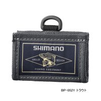 ≪'25年3月新商品！≫ シマノ ダストポーチ (ベルトタイプ) BP-052Y トラウト Mサイズ [3月発売予定/ご予約受付中]