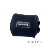 ≪'25年3月新商品！≫ シマノ リールガード ベイト BP-072Y ネイビー Lサイズ [3月発売予定/ご予約受付中]