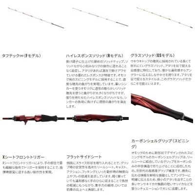 画像3: 【送料サービス】 ≪'25年5月新商品！≫ シマノ '25 セフィア リミテッド メタルスッテ R-S62M-S 〔仕舞寸法 111.8cm〕 【保証書付き】 [5月発売予定/ご予約受付中]