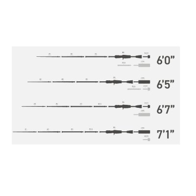 画像4: ≪'25年4月新商品！≫ テイルウォーク（tail walk） アウトバック C60/71ML-P4.5 〔仕舞寸法 49cm〕 【保証書付き】 [4月発売予定/ご予約受付中]