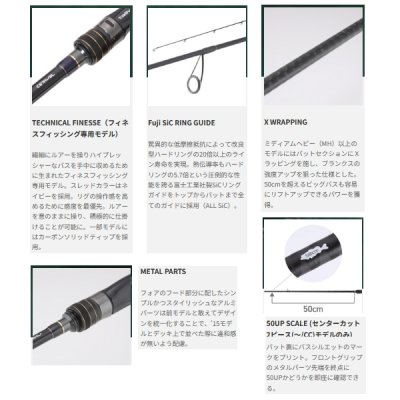 画像3: ≪'25年4月新商品！≫ テイルウォーク（tail walk） フルレンジ C72H/CC 〔仕舞寸法 113cm〕 【保証書付き】 [4月発売予定/ご予約受付中]