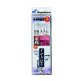 画像: ハヤブサ 海戦イナダビシ MIXウィリー+カラ鈎2本 SN231 2本鈎2セット 10号 (ハリス 5号) 【10点セット】