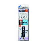 画像: ハヤブサ 海戦イナダビシ カラ鈎2本 SN230 2本鈎2セット 10号 (ハリス 5号) 【10点セット】