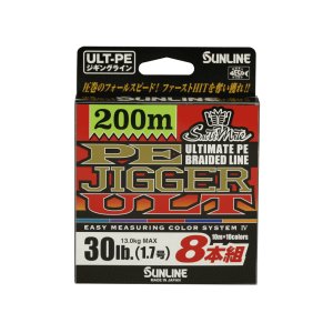 画像: ≪新商品！≫ サンライン アルティメット PE ジガー ULT8本組 300m 1号 (16lb)