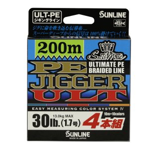 画像: ≪新商品！≫ サンライン ソルティメイト PE ジガーULT 4本組 200m 1.5号 (25lb)