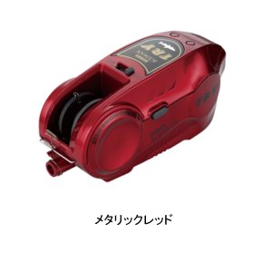 画像: アルファタックル（alpha tackle） 電動アイスマン トライ メタリックレッド (カウンター無)