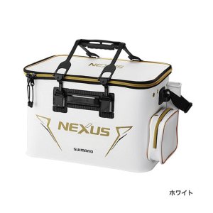 画像: ≪'18年3月新商品！≫ シマノ フィッシュバッカン EX (ハードタイプ) BK-124R ホワイト 45cm