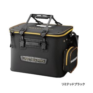 画像: ≪'18年9月新商品！≫ シマノ フィッシュバッカン リミテッド プロ(ハードタイプ) BK-121R リミテッドブラック 50cm [9月発売予定/ご予約受付中] 140