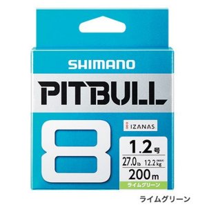 画像: ≪'19年3月新商品！≫ シマノ ピットブル8 PL-M78S 300m 1.0号 ライムグリーン 【3個セット】