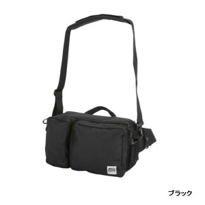 画像: ≪'20年2月新商品！≫ アブガルシア ヒップバッグラージ3 ブラック 6L [2月発売予定/ご予約受付中]