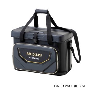 画像: ≪'21年9月新商品！≫ シマノ 磯クール XT BA-125U ブラック 36L [9月発売予定/ご予約受付中]